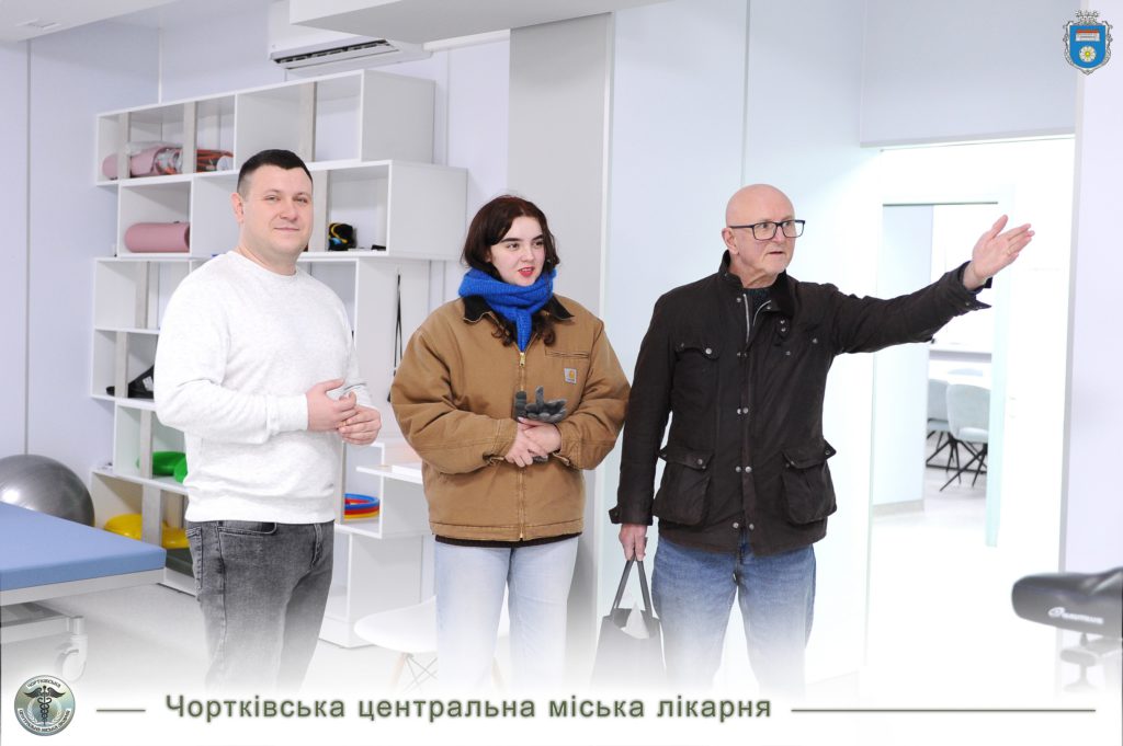 ЧОРТКІВСЬКА ЛІКАРНЯ ОТРИМАЛА НОВИХ ПАРТНЕРІВ ІЗ ВЕЛИКОЇ БРИТАНІЇ